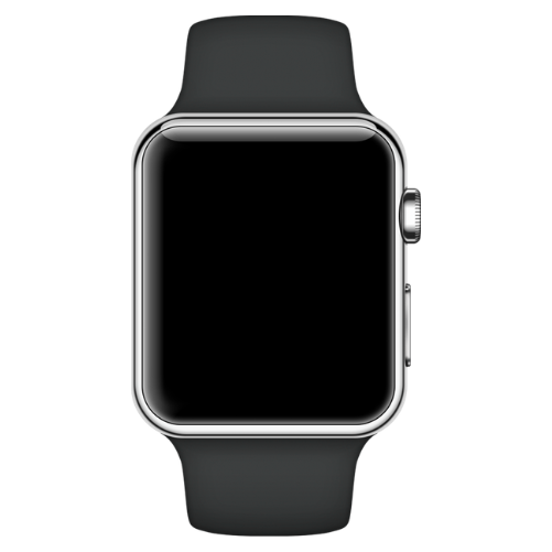 Fitness Watch with Silicone Band